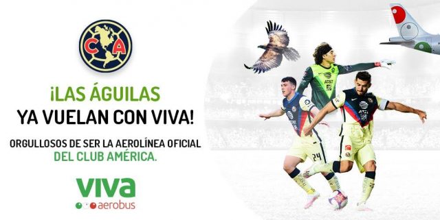 Viva Aerobus desplaza a Interjet como línea oficial del Club América |  Noticias de turismo REPORTUR
