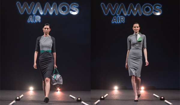 Avianca is attending Wamos Air’s annual anniversary presenting uniform